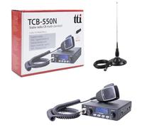 TTi PACK28 CB TCB-550 Radio + PN144 PNI ML145 Antenne avec Aimant 145/ PL Noir