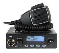 TTI Radio CB TCB-550 N avec Silencieux Automatique, Gain RF, Verrouillage du Clavier, Tous, Prise Allume-Cigare Incluse Noir