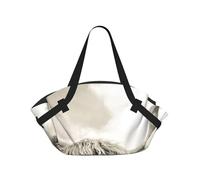 TTIGLHOH Couverture de plage ronde imprimée vache des Highlands amusante se replie dans un sac fourre-tout, tapis résistant aux déchirures 94 cm, camping festival