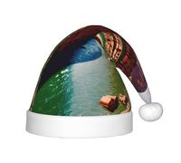 TTIGLHOH Grand Canyon Bonnet de Père Noël Noël Velours Confortable Épais Fourrure Vacances