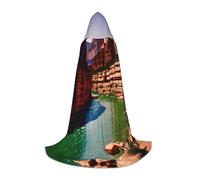 TTIGLHOH Grand Canyon Longue Cape Tenue pour adolescents Cosplay Gear Mascarade Vampire Sorcière Halloween Party Costume