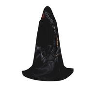 TTIGLHOH Longue cape de scorpion pour adolescents, équipement de cosplay, bal masqué, vampire, sorcière, costume d'Halloween