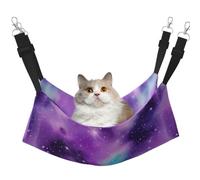TTIGLHOH Magic Galaxy Sky Hamac pour animal domestique chat furet Lit souple Convient pour animal domestique cochon d'Inde hamster chaton Violet