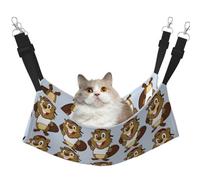 TTIGLHOH Naughty Beaver Hamac pour animal domestique chat furet Lit souple Convient pour animal domestique cochon d'Inde hamster chaton