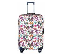 TTIGLHOH Protection contre les rayures et les rayures pour le voyage - Ne contient pas de housse de valise - Empêche les bagages de se mélanger, blanc, M