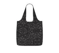 TTIGLHOH Sac fourre-tout pliable et léger imprimé constellation de divination étoilée - 25 l - Pour les courses, les voyages, les trajets