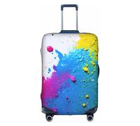 TTIGLHOH Toile de fond pour impression contre les éclaboussures de peinture - Protection contre les rayures - Sans housse de valise - Empêche les bagages de se mélanger, blanc, S