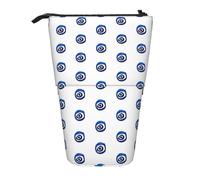 TTIGLHOH Trousse à crayons avec mauvais yeux debout pour filles et garçons, pochette télescopique pour enfants grande capacité pour l'école, Noir , Taille unique, Organiseur de sac