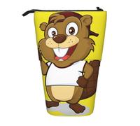 TTIGLHOH Trousse à crayons télescopique pour filles et garçons, grande capacité pour l'école, Noir , Taille unique, Organiseur de sac