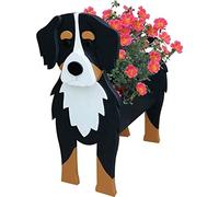 TTiiLoe Jardinière pour Chien, jardinière pour Bouvier Bernois, jardinière pour Herbes aromatiques en PVC, jardinière pour Chien en Forme de Dessin animé, 34x24cm/13.38x9.44in