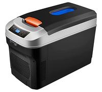 TTiiLoe Mini réfrigérateur/congélateur portable 22 L/23 L - 12 V/AC 220 V CC - Glacière électrique et étui chauffant pour camping-car, véhicule, voiture, camion, camping-car, bateau, VUS, camionnette,