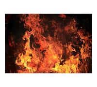 Ttincceer Toile de Fond pour Photo Flammes flamboyantes d'anniversaire Fond de feu Rugissant Noir thème de feu déchaîné Portrait Photoshoot Prop 3D Feux de Joie décorations de fête 4.5x3m