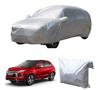 TTLDA Bâche Voiture, pour Mitsubishi ASX RVR 2010-2021 Housse Véhicule Exterieu Doublure Coton Respirant Etanche Anti Grele Anti Pluie