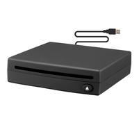 TTLIFE Autoradio Lecteur USB 2.0 CD/DVD Externe pour Interface Stéréo Connexion USB Lecteur de Navigation GPS, Portable Universel