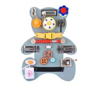 TTLIFE Busy Board pour Enfants, 15 en 1 Planche Montessori Pour Tout-Petits, Tableau Sensoriel d'Activités en Bois Jouets éducatifs