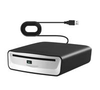 TTLIFE Lecteur CD DVD Externe, USB Portable Graveur - Appareil de navigation universel pour voiture/téléviseur/ordinateur portable