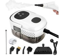 TTLIFE Nettoyeur vapeur portable 2500 W - réservoir 1100 ml, 3 bars, 6 vitesses, accessoires