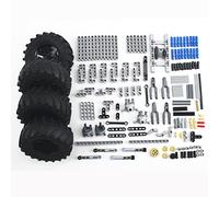 TTLYHEK Technics Parts Système de suspension pour véhicules avec pneu 107 x 44 cm Ensemble de pièces techniques compatibles avec toutes les grandes marques, MOC Parts Jouet de construction Accessoires