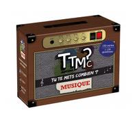 PixieGames - TTMC - Tu Te Mets Combien ? Edition Musique - Jeux Ambiance - Quiz Culture générale - Dès 2 Joueurs - en Collaboration avec Les Francofolies