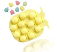 TTOA - Moule à Chocolat en Silicone en Forme d'Ananas | Glaçons | Moule à Dessert | Décoration de Gâteau | Moule à Bonbons Ananas