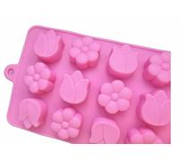 TTOA- Moule à chocolat en silicone en forme de tulipe | Moule de Saint Valentin | Fête des Mères | Fête des Pères | Glaçons Jardinage Cire Fondante | Décoration de Gâteau | Bonbons Jelly