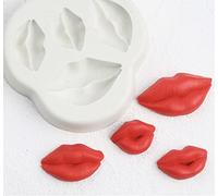 TTOA - Moule à fondant en silicone en forme de lèvres sexy | Moule à sucre | Argile | Décoration de gâteau | Saint-Valentin
