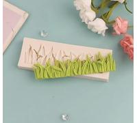 TTOA - Moule à fondant en silicone en forme d'herbe | Décoration de gâteau | Glaçage anti-adhésif | Artisanat en sucre | Pâte à sucre