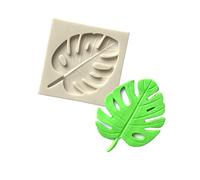 TTOA - Moule à Fondant en Silicone Feuille de Monstera | Moule à Chocolat | Moule à Sucre Artisanat | Décoration de Gâteau | Moule à Glaçage