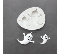 TTOA - Moule à fondant en silicone Halloween fantôme | Moule à chocolat | Décoration de gâteau | Décoration de gâteau | Moule à pâte à sucre