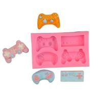 TTOA - Moule à Gâteau en Silicone Manette de Jeu | Moule à Pâte à Sucre | Moule à Gâteau | Décoration