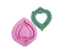 TTOA Moule à gâteau vintage en forme de cœur pour décoration de gâteaux