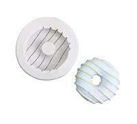 TTOA - Moule à Glaçage en Silicone en Forme de Donut | Moule à Sucre Artisanat | Décoration de Gâteau | Moule à Chocolat | Moule à Gelée | Moule à Bonbons Dessert