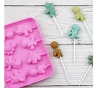 TTOA - Moule à sucettes en silicone dinosaure | Moule à sucettes | Moule amusant pour enfants