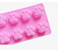 TTOA - Moule en silicone à 10 cavités en forme de patte de chat