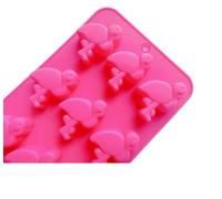 TTOA - Moule en silicone à 15 cavités en forme de flamant rose | Moule à chocolat flamant rose | Glaçons, cire fondue | Moule à bonbons