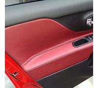 TTOILS 4 pièces en Cuir Microfibre Voiture intérieur Porte Panneau accoudoir Couverture Garniture, pour Jeep Renegade 2015 2016 2017 Accessoires