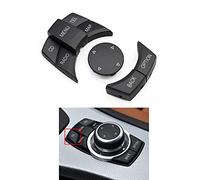 TTOILS Console de Voiture CIC IDrive Bouton multimédia Bouton de Menu, pour BMW 1 3 5 X1 X5 X6 série E87 E90 E91 E92 E60 E84 E70 E71 E72