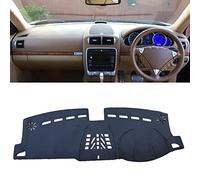 TTOILS Tapis de Tableau de Bord en Cuir Dashmat Dash Mat, pour Porsche Cayenne 2003 2004 2005 2006 2007 2009 2010 Accessoires