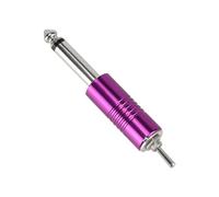 TTOOGO Interrupteur de pédale de pied de tatouage sans fil - Mini commutateur de contrôle de la machine à tatouage en alliage en alliage en aluminium, compatible avec une,Violet