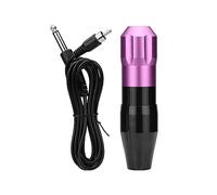 TTOOGO Machine à stylo de tatouage rotatif pour la doublure et l'ombrage - Gun tatouage à carton alimenté RC léger compatible avec 3 mm, une profondeur réglable de 0 à 3 mm,Violet