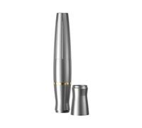 TTOOGO Machine à stylo tatouage de cartouche rotative - Machine de tatouage PMU à double tête RC Connexion avec une course de 4 mm, un moteur sans notation en Allemagne,Argent
