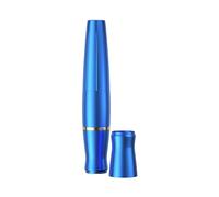 TTOOGO Machine à stylo tatouage de cartouche rotative - Machine de tatouage PMU à double tête RC Connexion avec une course de 4 mm, un moteur sans notation en Allemagne,Bleu