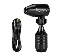 TTOOGO Machine à tatouage rotatif - Aluminium ALLIAG RC ROTARY TATOO TATOUT Gun pour doublure et ombrage, trait 3,5 mm,avec les systèmes cartouche pour la doublure, l'ombrage,Noir