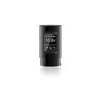 TTOOGO Stylo de tatouage sans fil avec affichage OLED - machine à tatouage rotatif de tension réglable, moteur 12V 12000 tr/min, batterie de 1700mAh, 8 heures,Noir,Battery