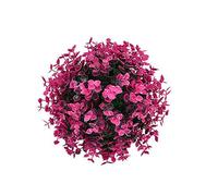 TTOUDRY Boule d'herbe Artificielle Boule Topiaire De Plante Artificielle Boules Décoratives en Faux Buis pour Cour, Balcon, Jardin, Mariage Et Décoration De La Maison(B,20cm)