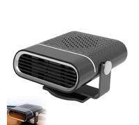 TTPOLONG Chauffage de voiture, kit de désembuage de voiture portable 12 V pour pare-brise de voiture qui se branche sur l'allume-cigare