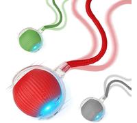 TTPOLONG Jouet Interactif pour, Balle Interactive Chat, Trois Modes réglables avec Fonction de réveil pour Chien Chat (Multicolore)
