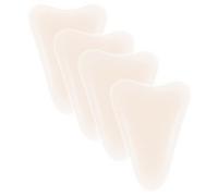 TTPSRY 4 Pièces Adhésif Camel Concealer Toe Réutilisable Privées Silicone Insertable Pad Traceless Invisible Forme en Y pour Femmes Leggings Legging de Yoga Maillots de Bain Étanche Couverture Pad