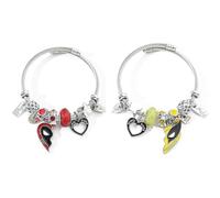 TTPSRY Bracelet Couple Deadpool Réglable Bijoux Femme Homme Perles Bracelet Amitié Amour Distance Cadeau Anniversaire Saint Valentin Natale Regali D