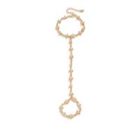 TTPSRY Bracelet Femme en Alliages Doré Bijoux Élégant pour Cadeau Anniversaire Bracelet Mode pour Femme Accessoire Chic pour Toutes Occasions